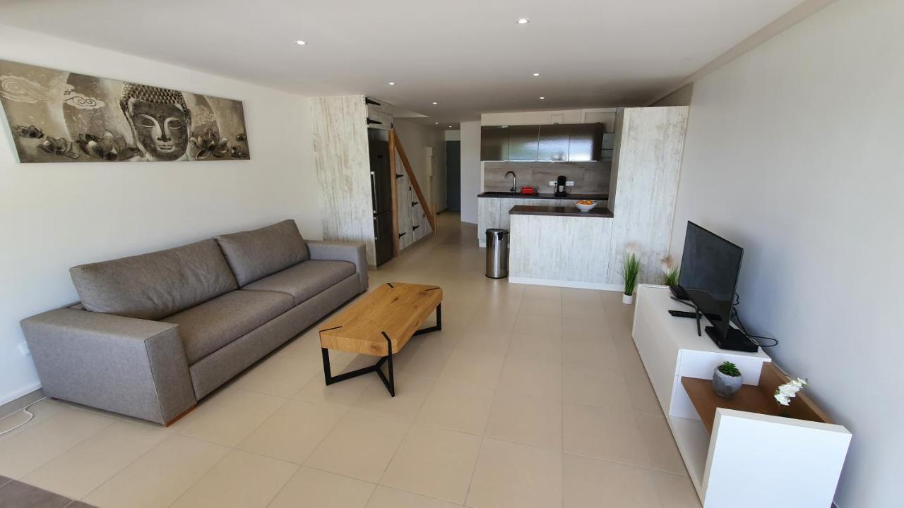 Pinel Superbe Appartement En Residence Vue Mer Cul de Sac Екстериор снимка
