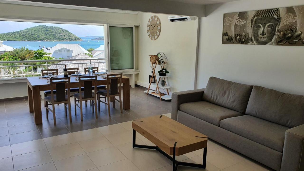 Pinel Superbe Appartement En Residence Vue Mer Cul de Sac Екстериор снимка