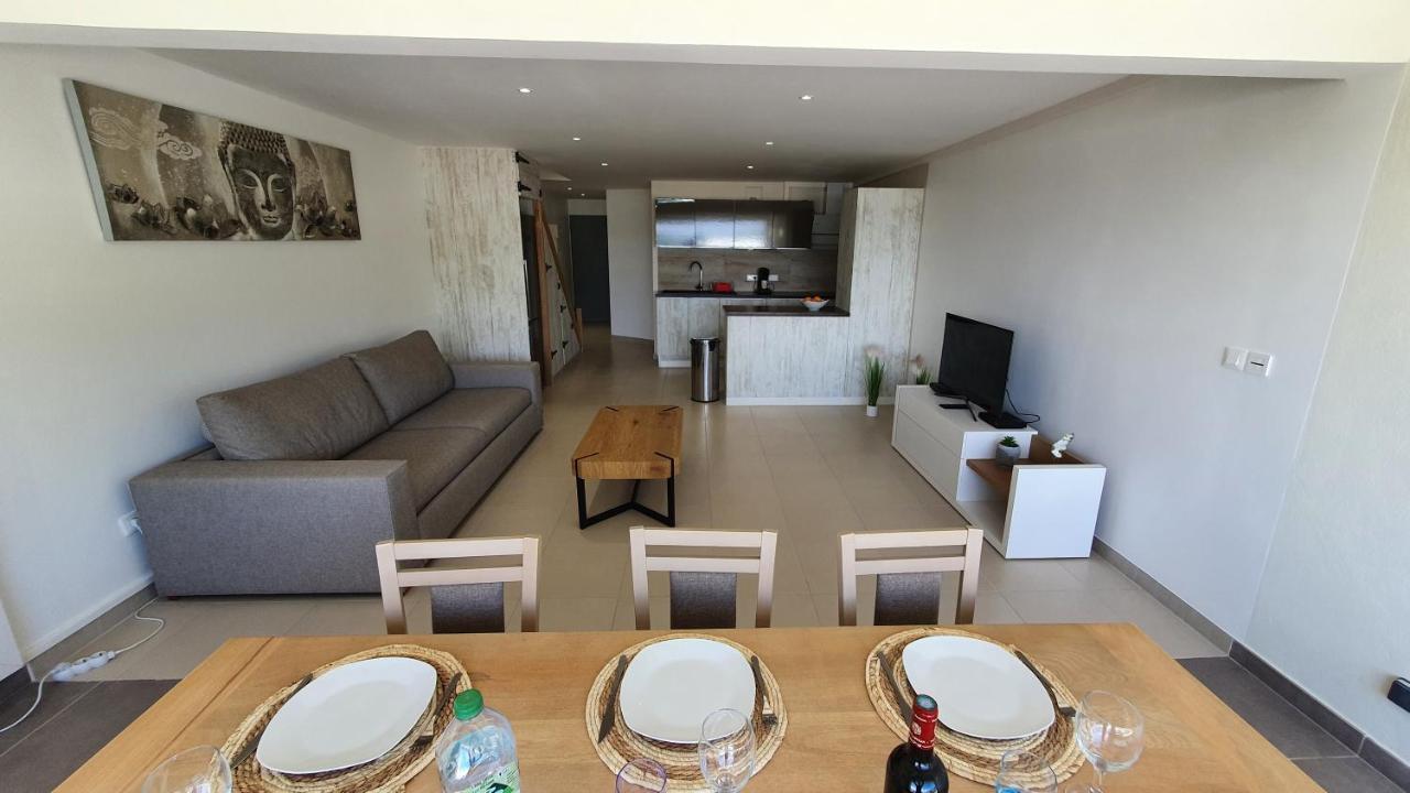 Pinel Superbe Appartement En Residence Vue Mer Cul de Sac Екстериор снимка